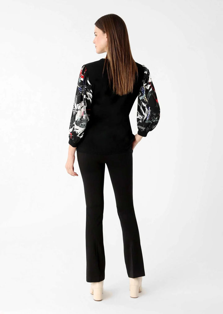 Lisette L Kathryne Fabric 31" Mini-Flair With Pockets