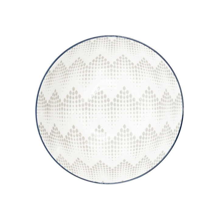 Kiri Porcelain Bowl 4.5" x 2.5" - Graphic Dots