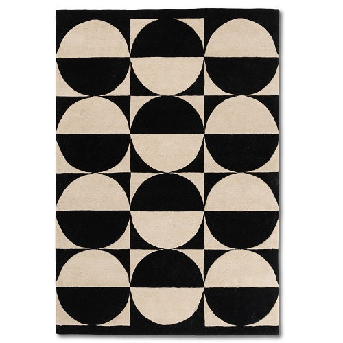 VIANA ABSTRACT HAND TUFFTED WOOL RUG