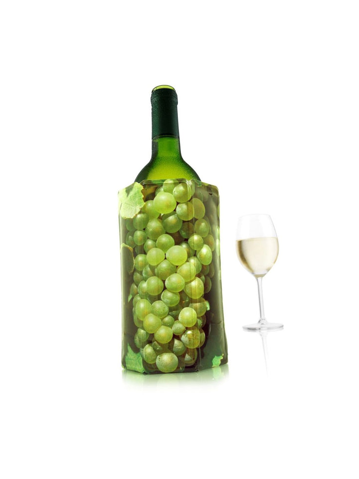 Vacuvin Active Cooler for Wine Bottles - Green Grapes