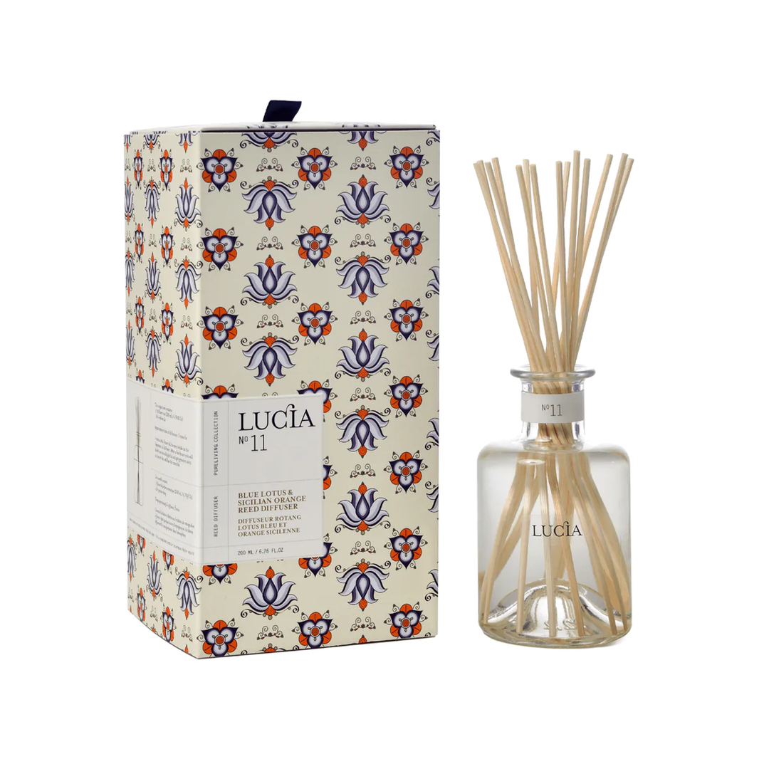 N°11 BLUE LOTUS & SICILIAN ORANGE REED DIFFUSER