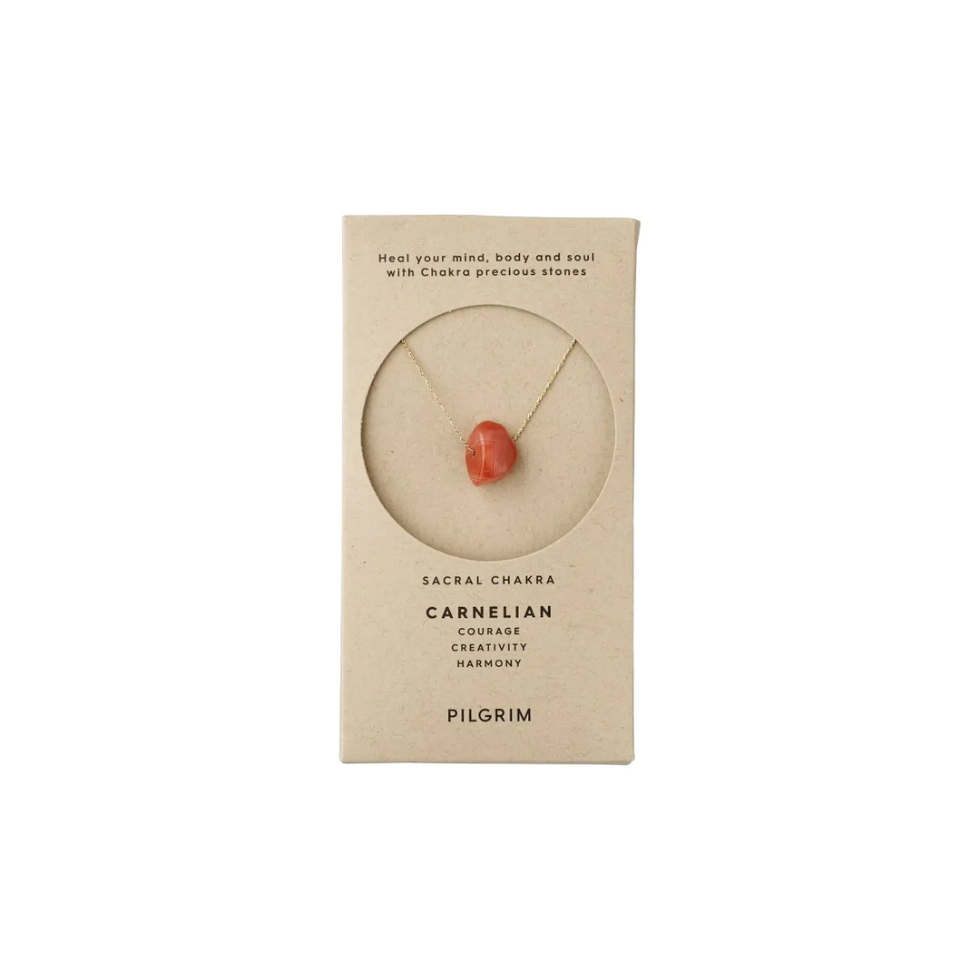 PILGRIM SACRAL CHAKRA NECKLACE GOLD PLATED