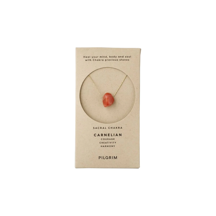 PILGRIM SACRAL CHAKRA NECKLACE GOLD PLATED