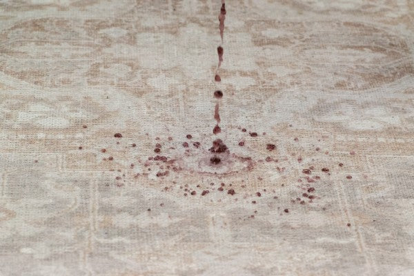 VIANA AURA WASHABLE SPILL PROOF BEIGE GOLD AREA RUG