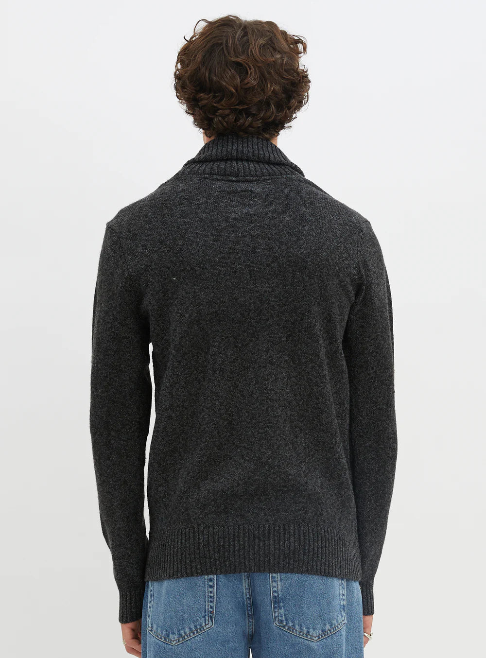 Point Zero Billy Shawl Collar Sweater