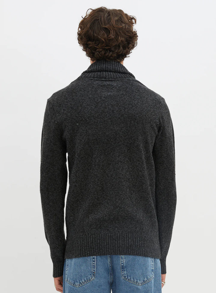 Point Zero Billy Shawl Collar Sweater
