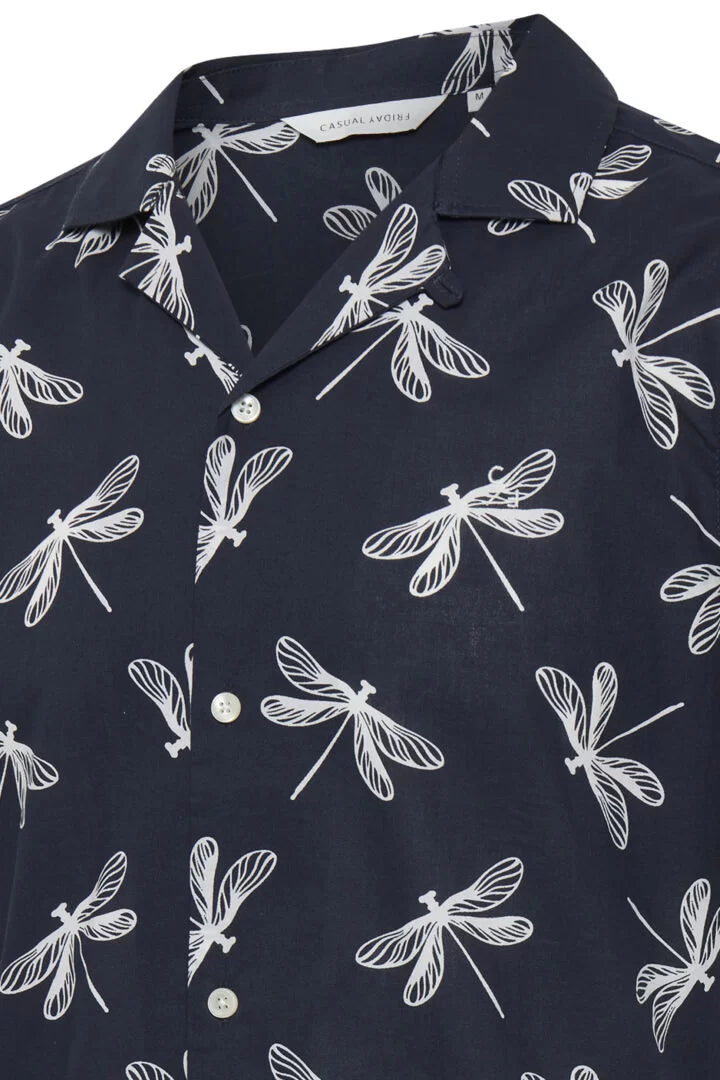 Casual Friday Anton Resort Shirt Navy