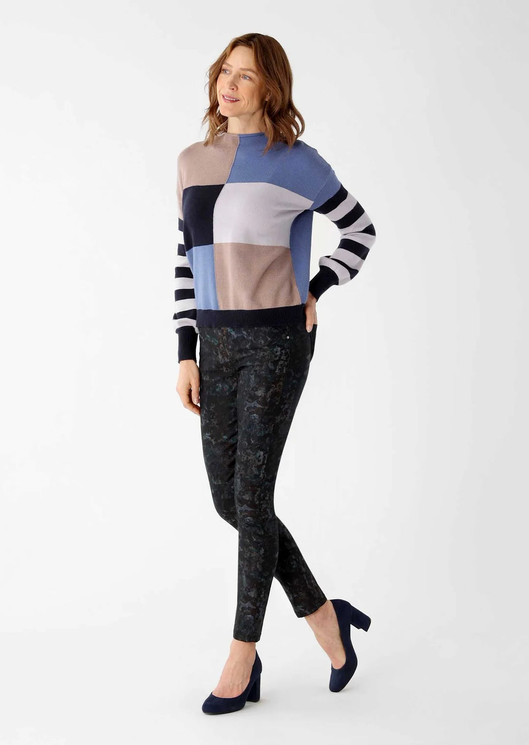 Lisette L Arabella Print 29" Ankle Pant