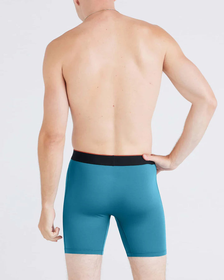 MULTI-SPORT MESH PERFORMANCE BOXER BRIEF 6" "HYDRO BLUE"