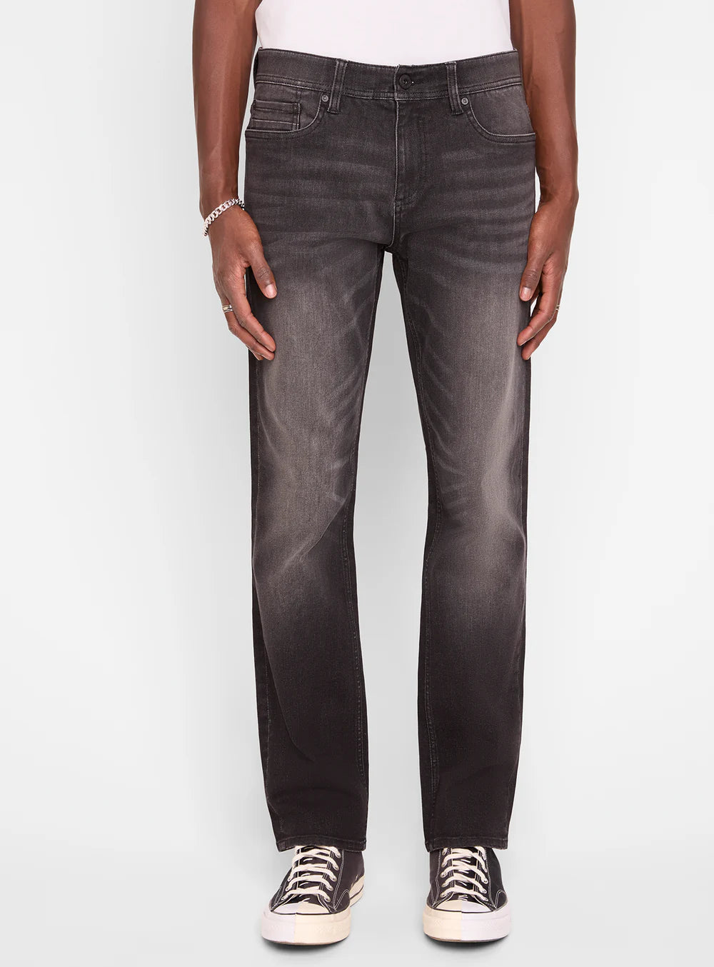 ALEXANDER STRAIGHT FITTED JEANS WITH 5 POCKETS