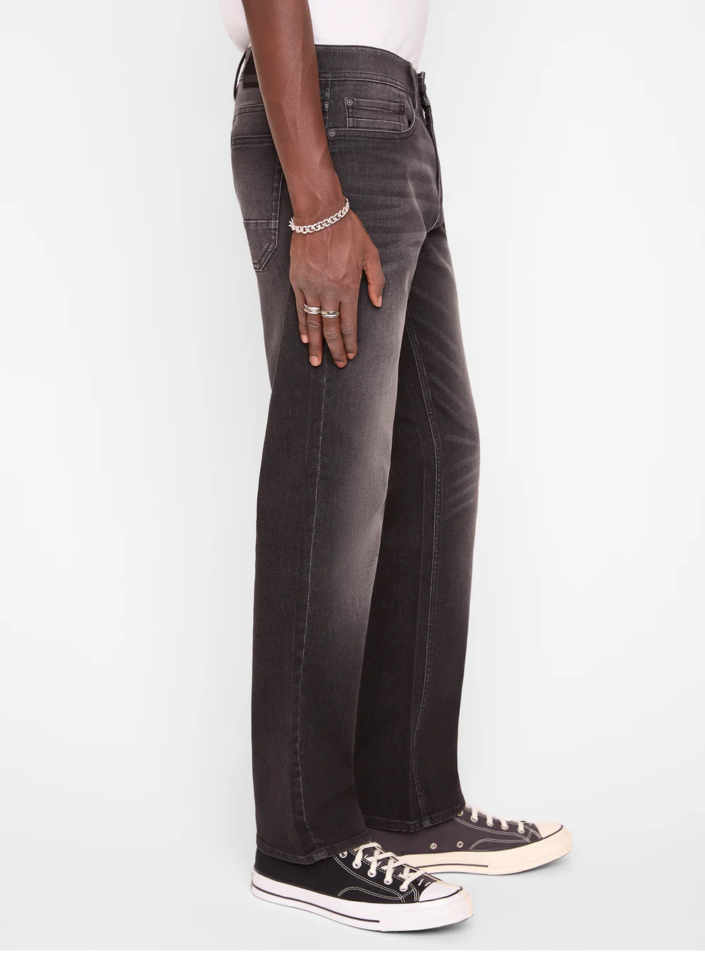 ALEXANDER STRAIGHT FITTED JEANS WITH 5 POCKETS