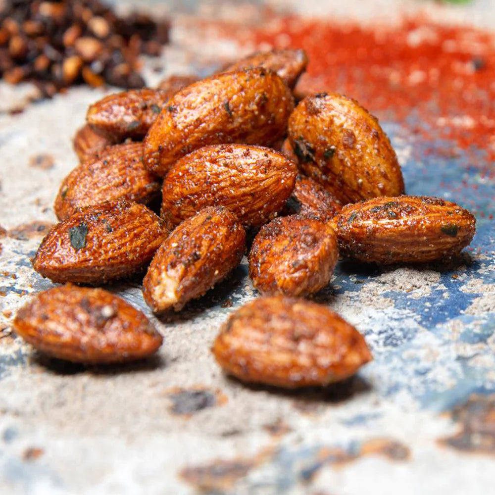 MOROCCAN SPICED ALMONDS 100G