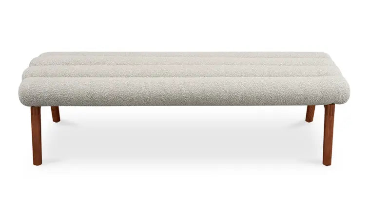 ARLO BENCH PERFORMANCE FABRIC "OFF-WHITE"