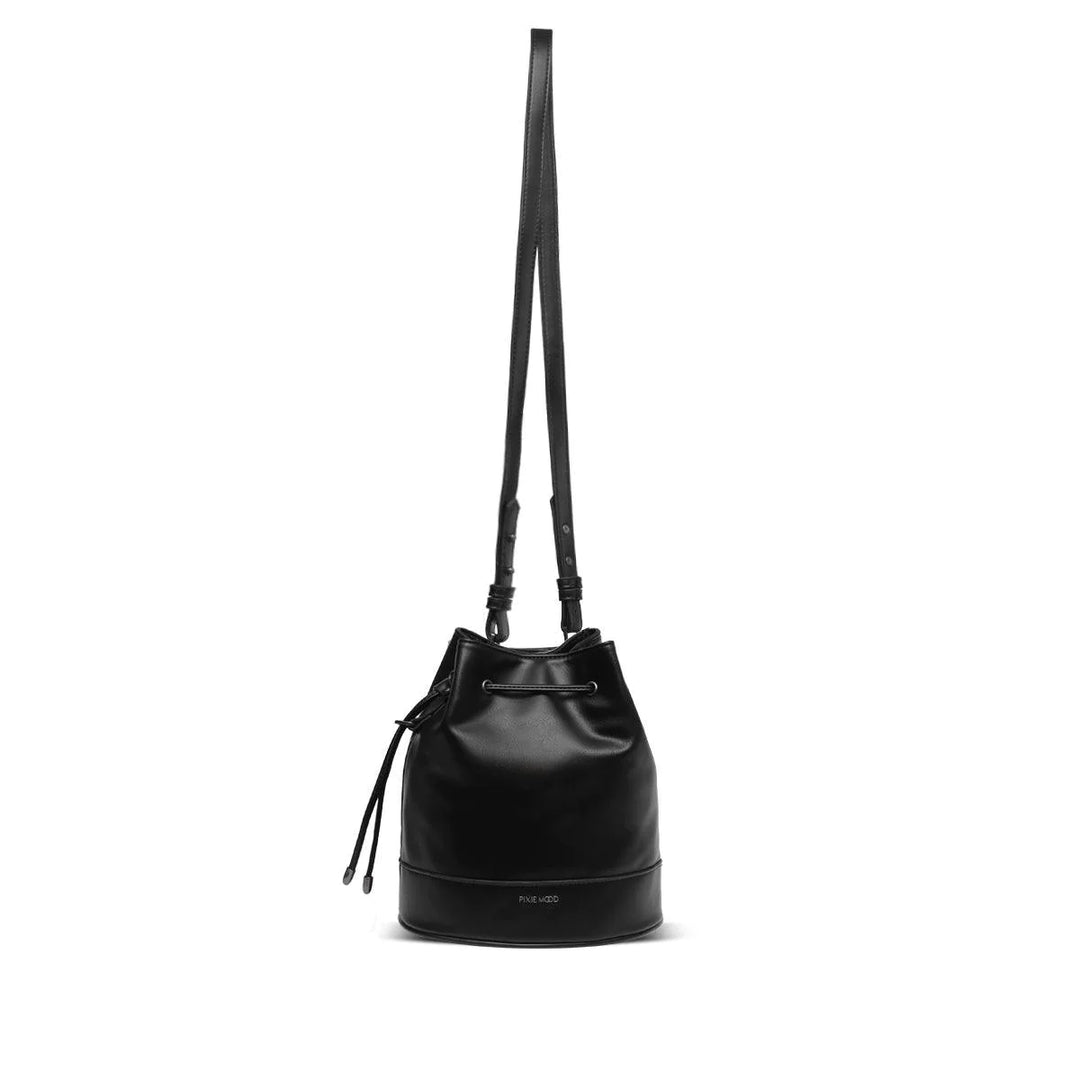PIXIE MOOD AMBER BUCKET BAG - BLACK
