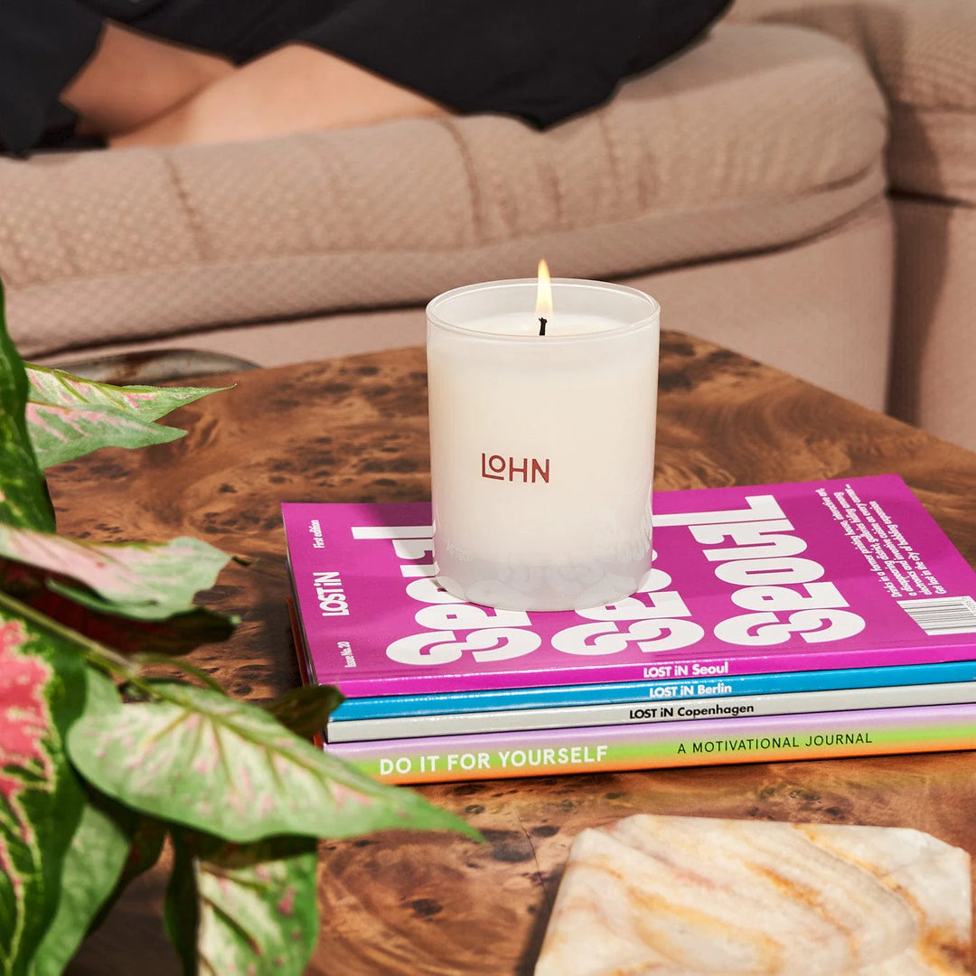 ERDE CANDLE "AMBER & VETIVER"