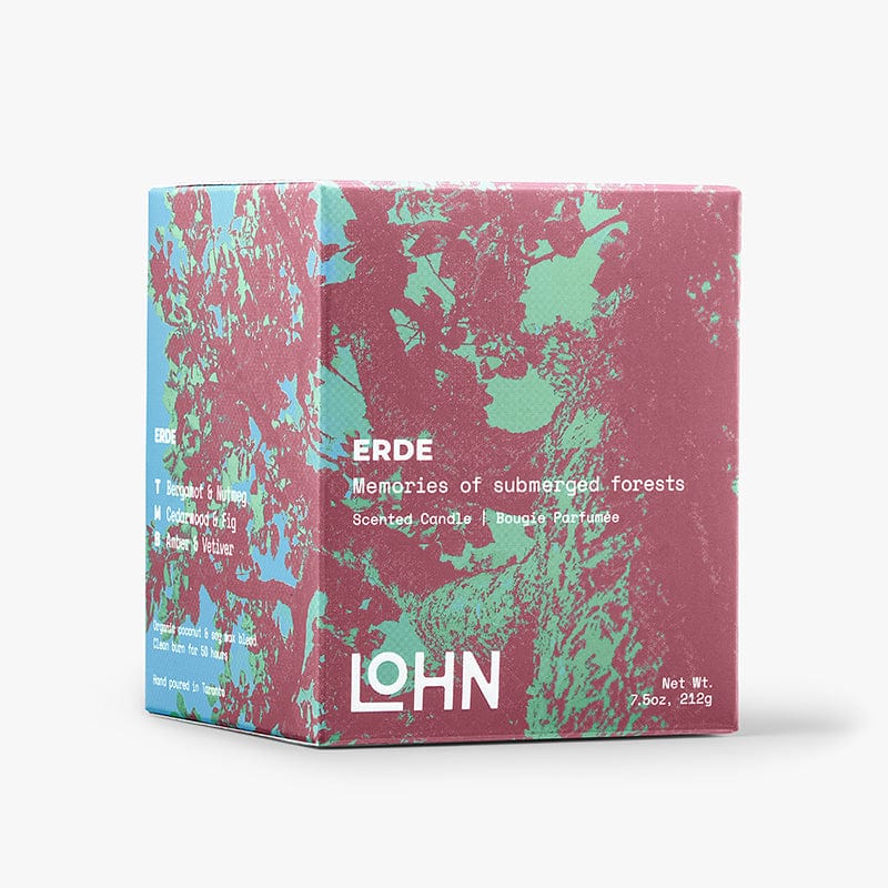 ERDE CANDLE "AMBER & VETIVER"