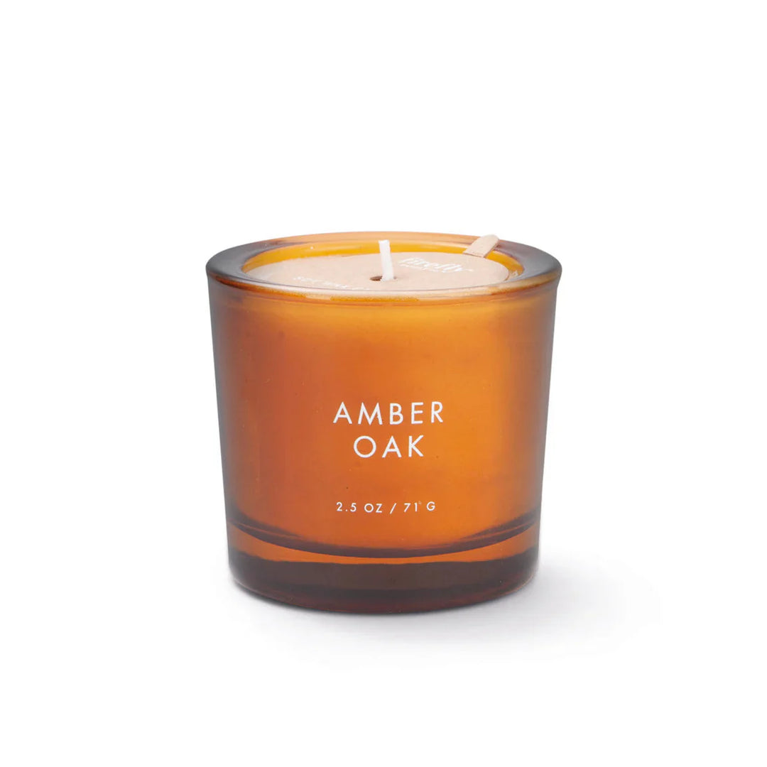 2.5OZ FIREFLY BOTANY CANDLE - AMBER OAK