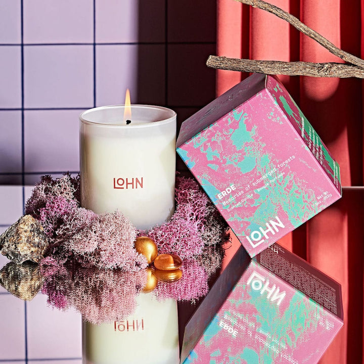 ERDE CANDLE "AMBER & VETIVER"