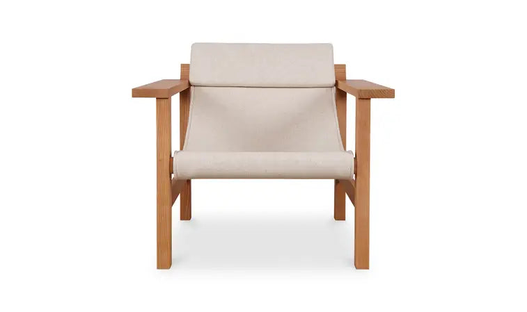 ANNEX LOUNGE CHAIR "FLECKED LINEN"