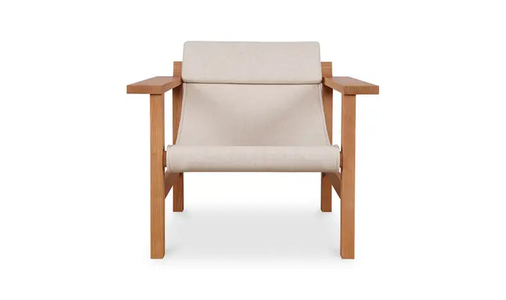 ANNEX LOUNGE CHAIR "FLECKED LINEN"