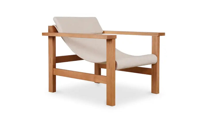 ANNEX LOUNGE CHAIR "FLECKED LINEN"