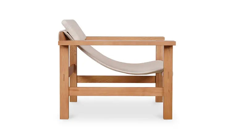 ANNEX LOUNGE CHAIR "FLECKED LINEN"