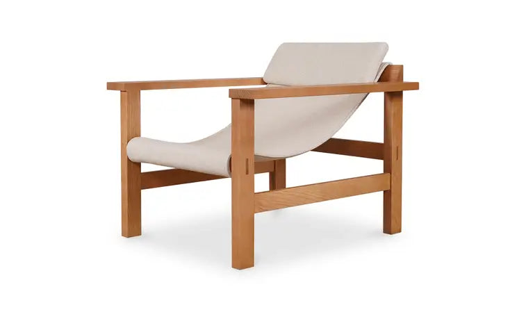 ANNEX LOUNGE CHAIR "FLECKED LINEN"