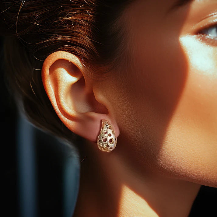 ARTISAN TEARDROP STUDS