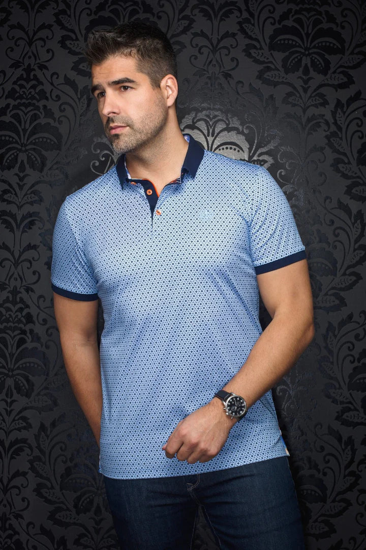 ASHER POLO "LIGHT BLUE"