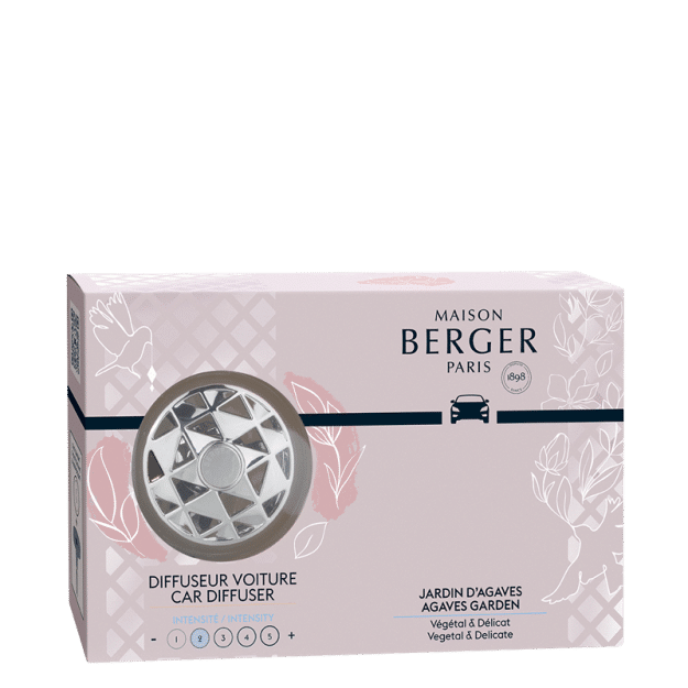 Maison Berger Joy Car Diffuser Kit - Agave Garden
