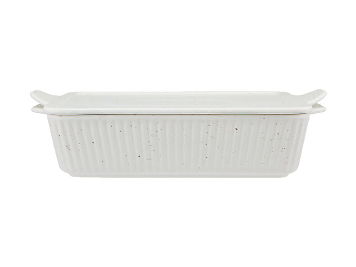 SPECKLE RECTANGULAR BAKER 33CM