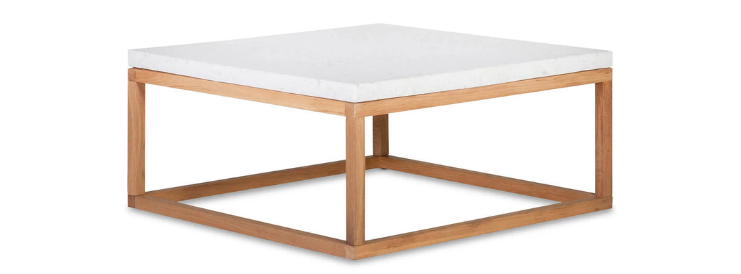 BALANCE SQUARE COFFEE TABLE - NOUGAT