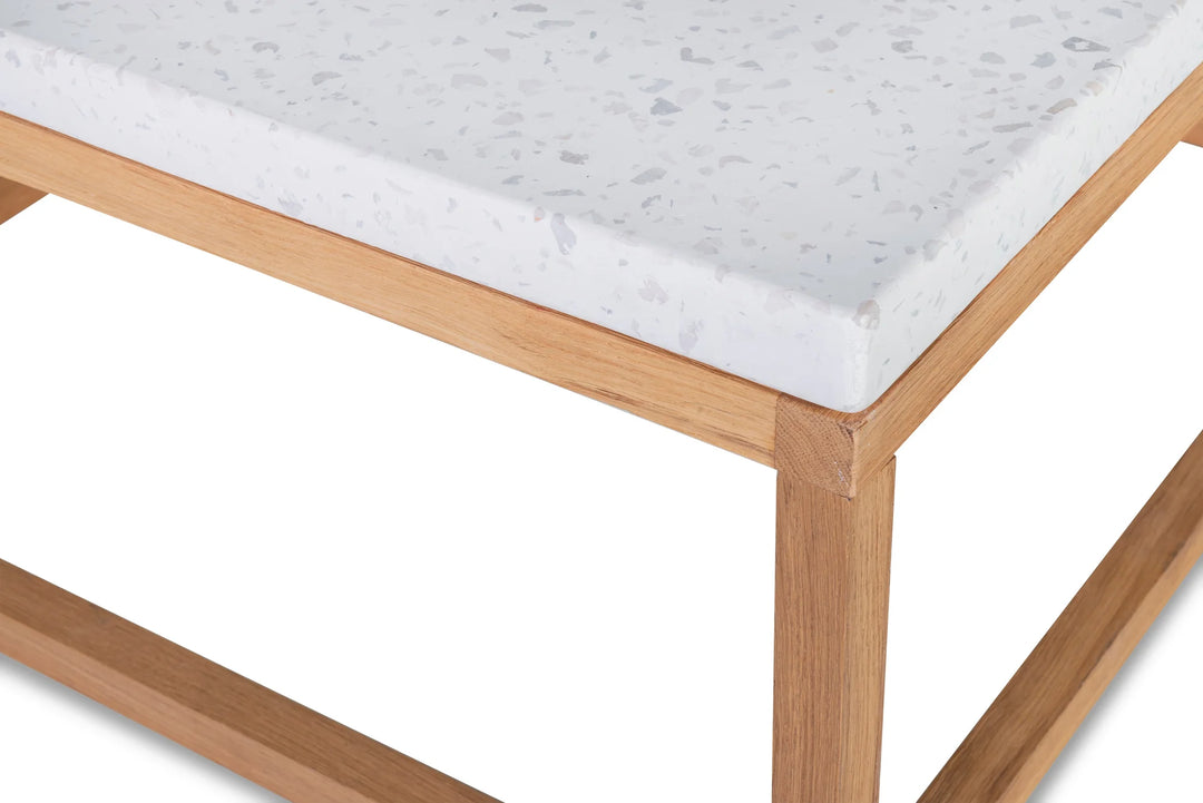 BALANCE SQUARE COFFEE TABLE - NOUGAT