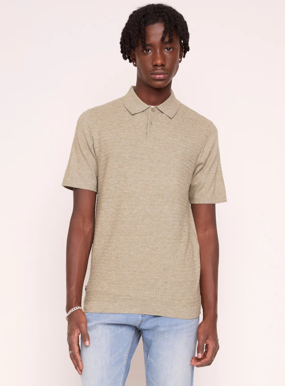 NICO CASHMERE TOUCH SWEATER POLO
