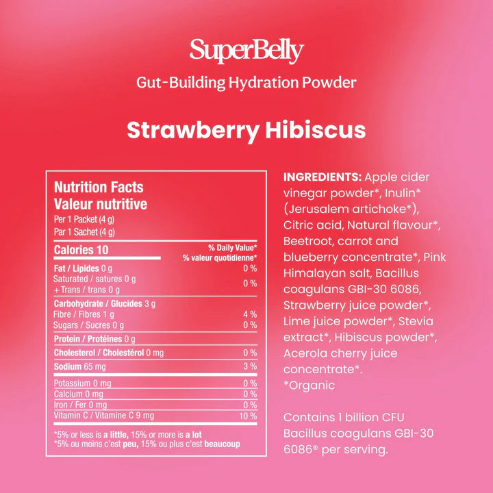 BLUME SUPERBELLY STRAWBERRY HIBISCUS - 60g