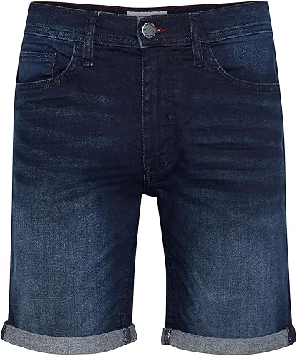 BHTWISTER DENIM SHORTS "DENIM DARK BLUE"
