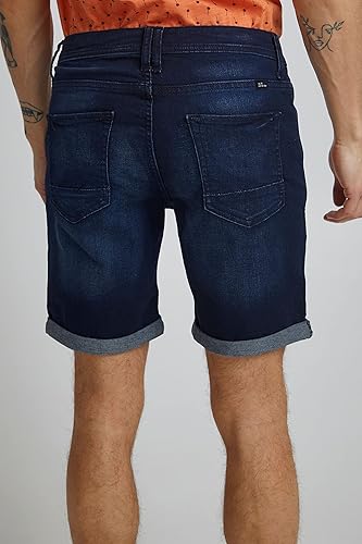 BHTWISTER DENIM SHORTS "DENIM DARK BLUE"