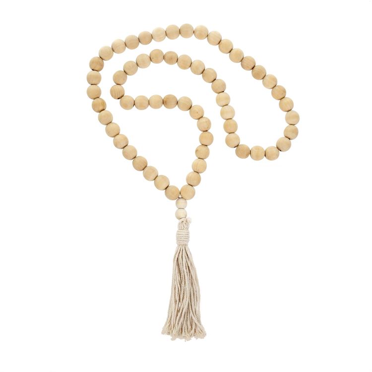 TASSEL BLESSING BEADS - NATURAL