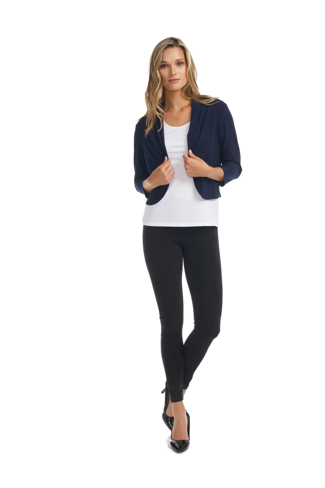 Gitane Navy Cropped Bolero