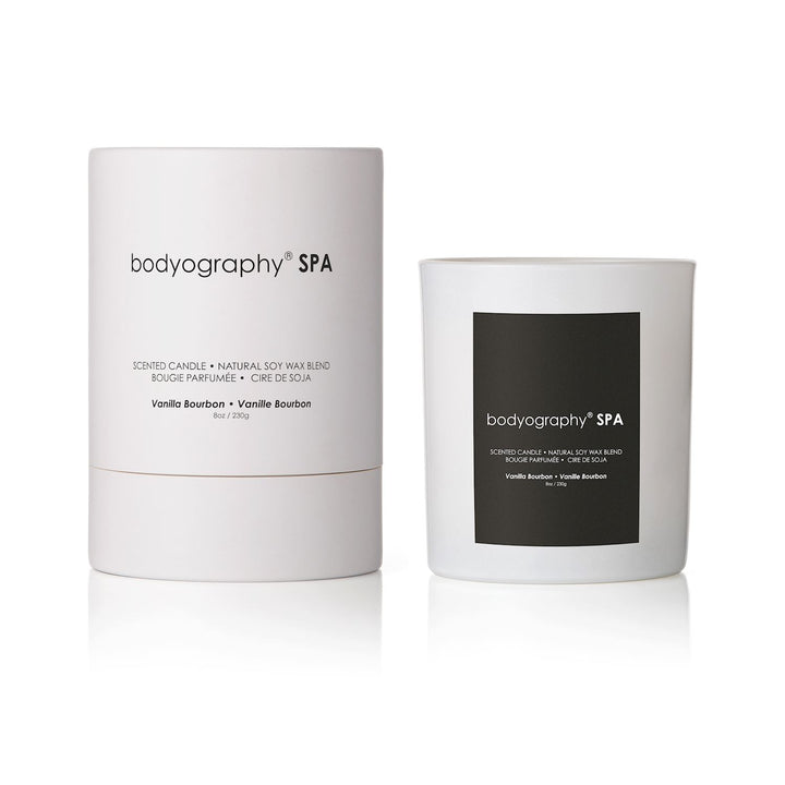 BODYOGRAPHY SPA SCENTED CANDLE - VANILLA BOURBON