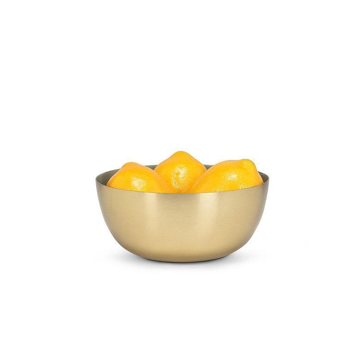 SMALL ENAMEL BOWL GREEN 6''D