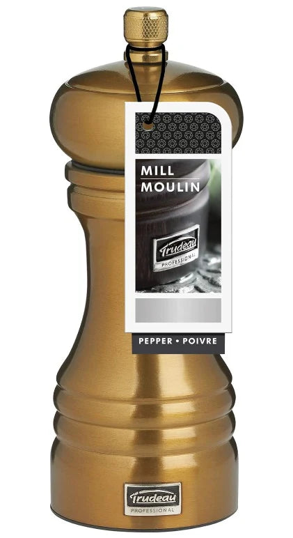 PROFESSIONAL PEPPER MILL BRASS 6"