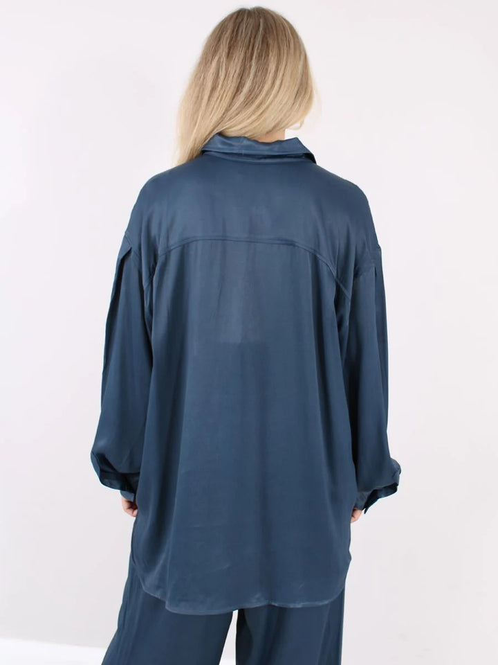 BRISSAPW SHIRT "MIDNIGHT NAVY"