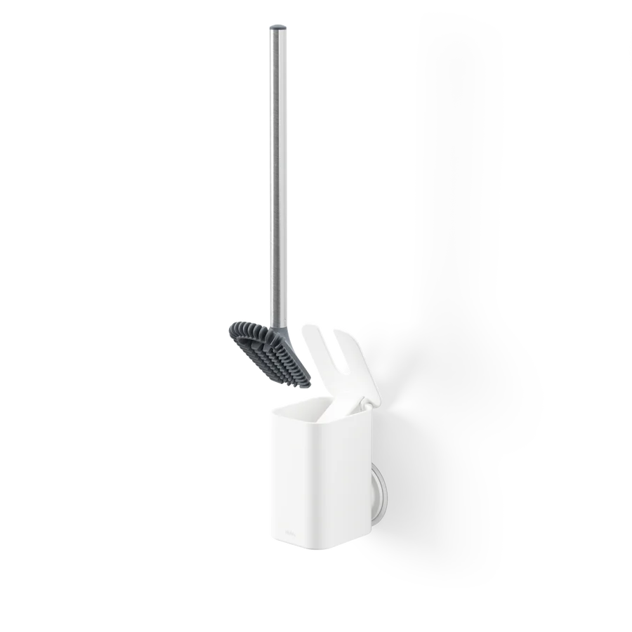 FLEX ADHESIVE TOILET BRUSH - WHITE