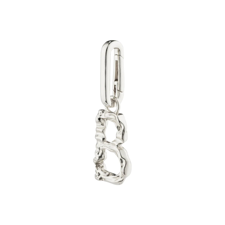 Pilgrim Charm Recycled Pendant B "Silver"