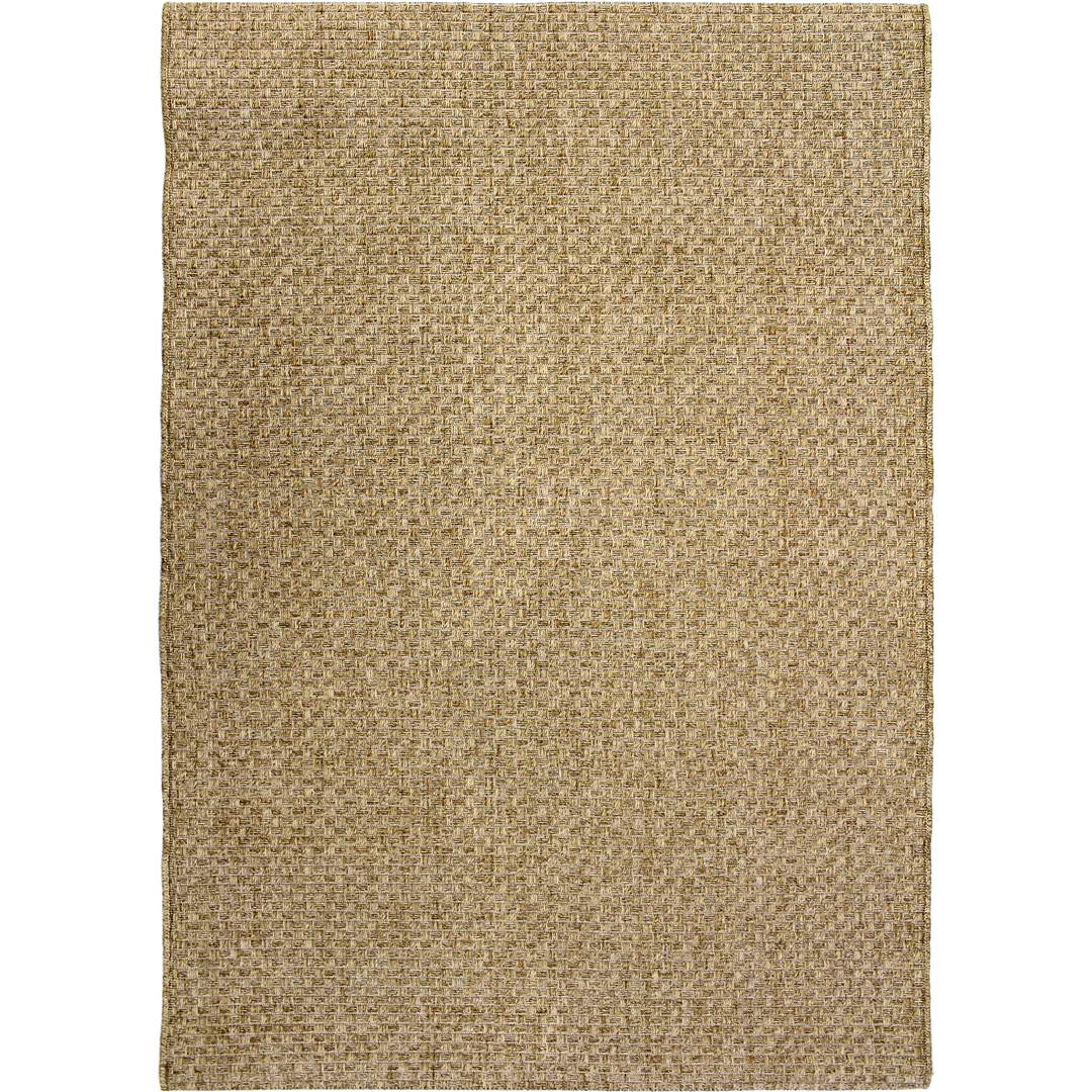 Avocado Decor Basket Weave Natural Rug- 6' x 9'