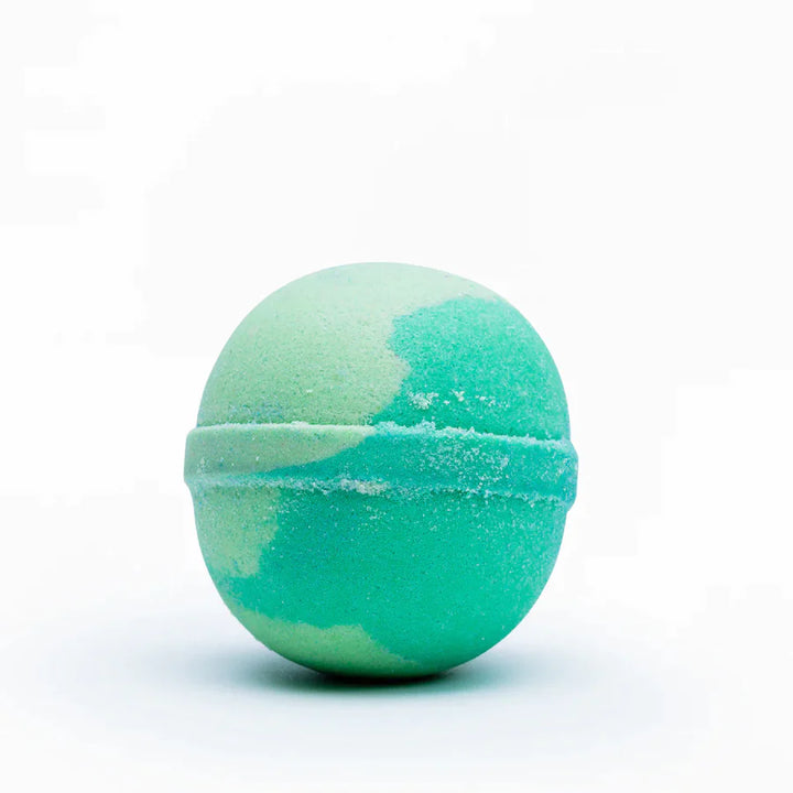 CAIT AND CO EMERALD COCONUT MILK BATH BOMB