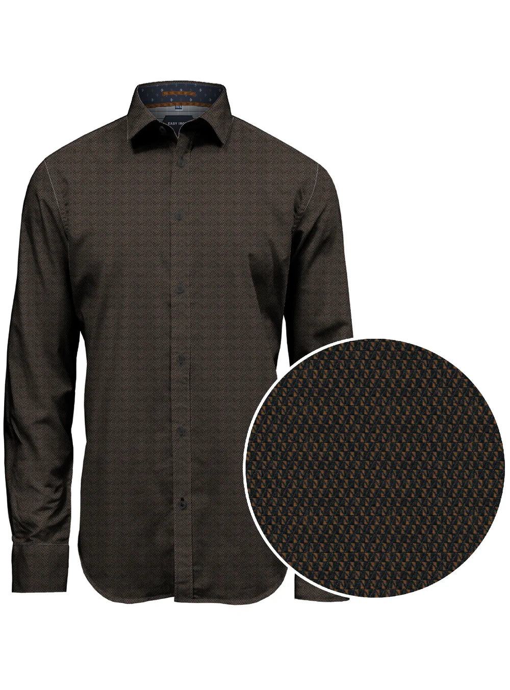 CEDRIC SIMPLE LUXURY SHIRT - PAPRIKA