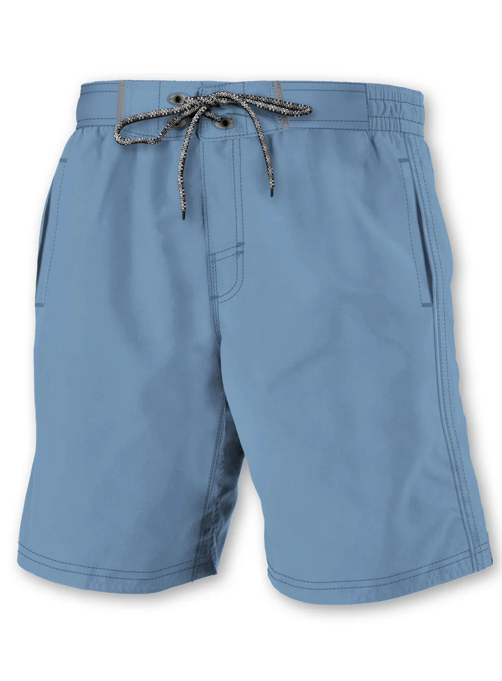 MOXX - RECYCLED 4 WAY SOLID BOARDSHORT "CHAMBRAY"