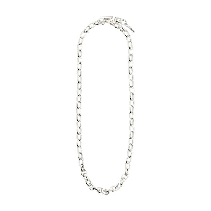 CHARM RECYCLED NECKLACE SILVER-PLATED